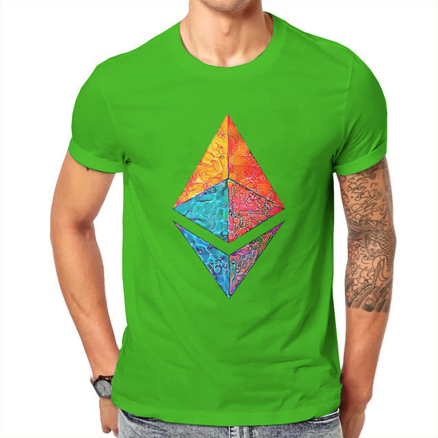 Ethereum ETH Logo Vintage T-Shirt