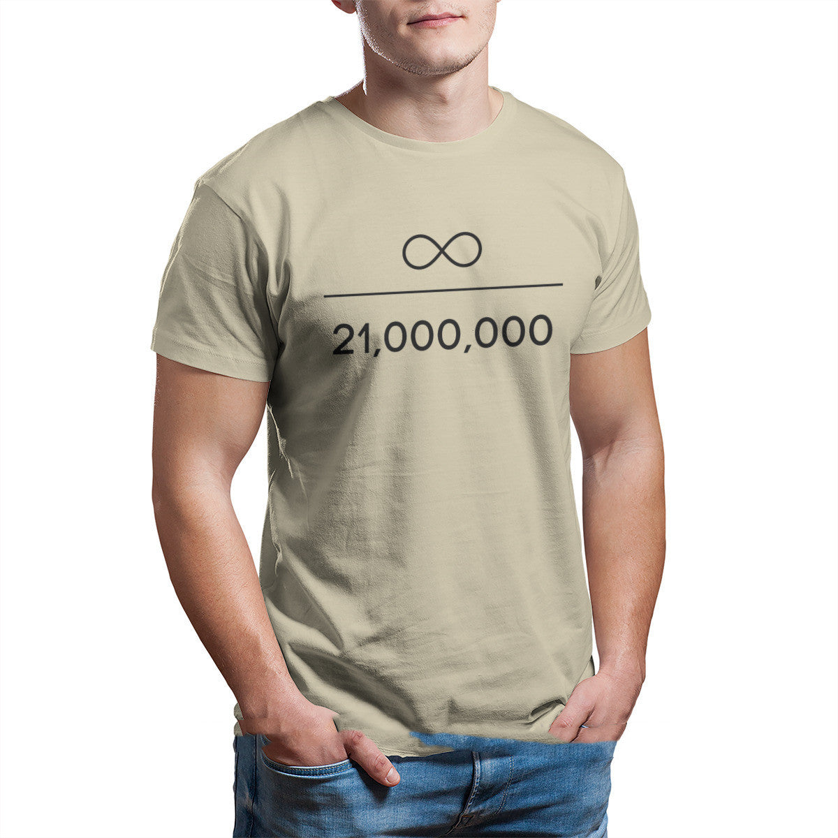 Bitcoin BTC Infinity Logo Vintage TShirt