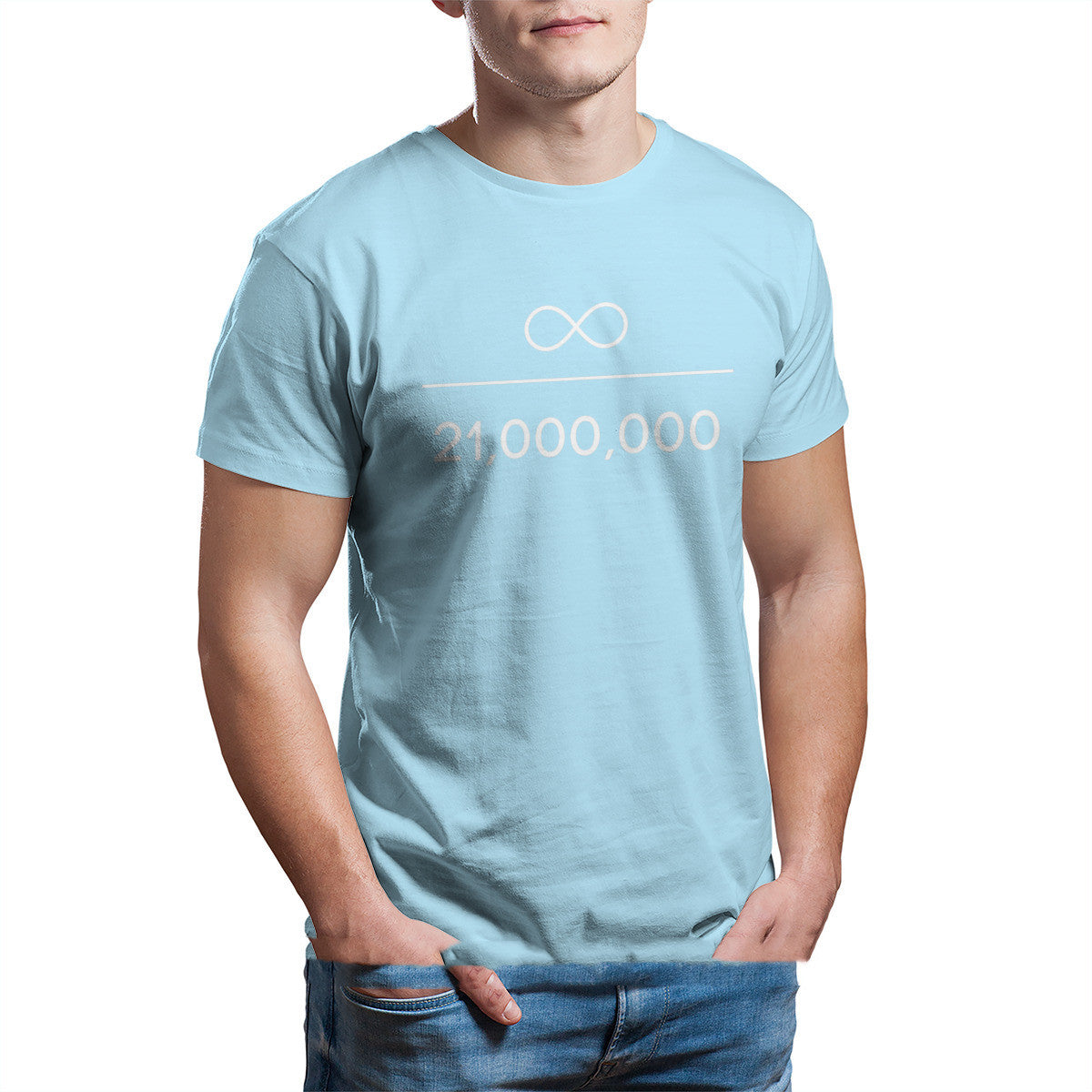 Bitcoin BTC Infinity Logo Vintage TShirt