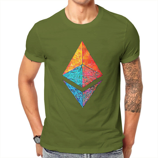 Ethereum ETH Logo Vintage T-Shirt