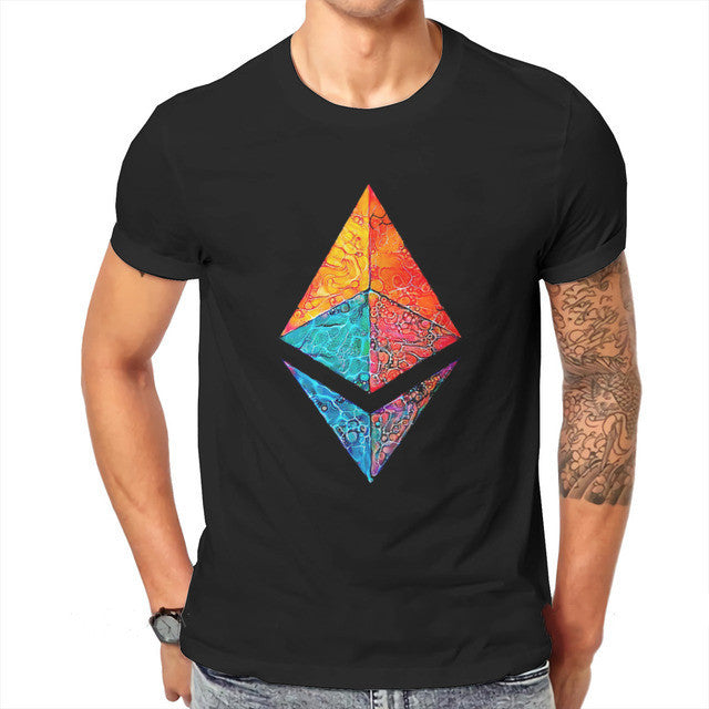 Ethereum ETH Logo Vintage T-Shirt