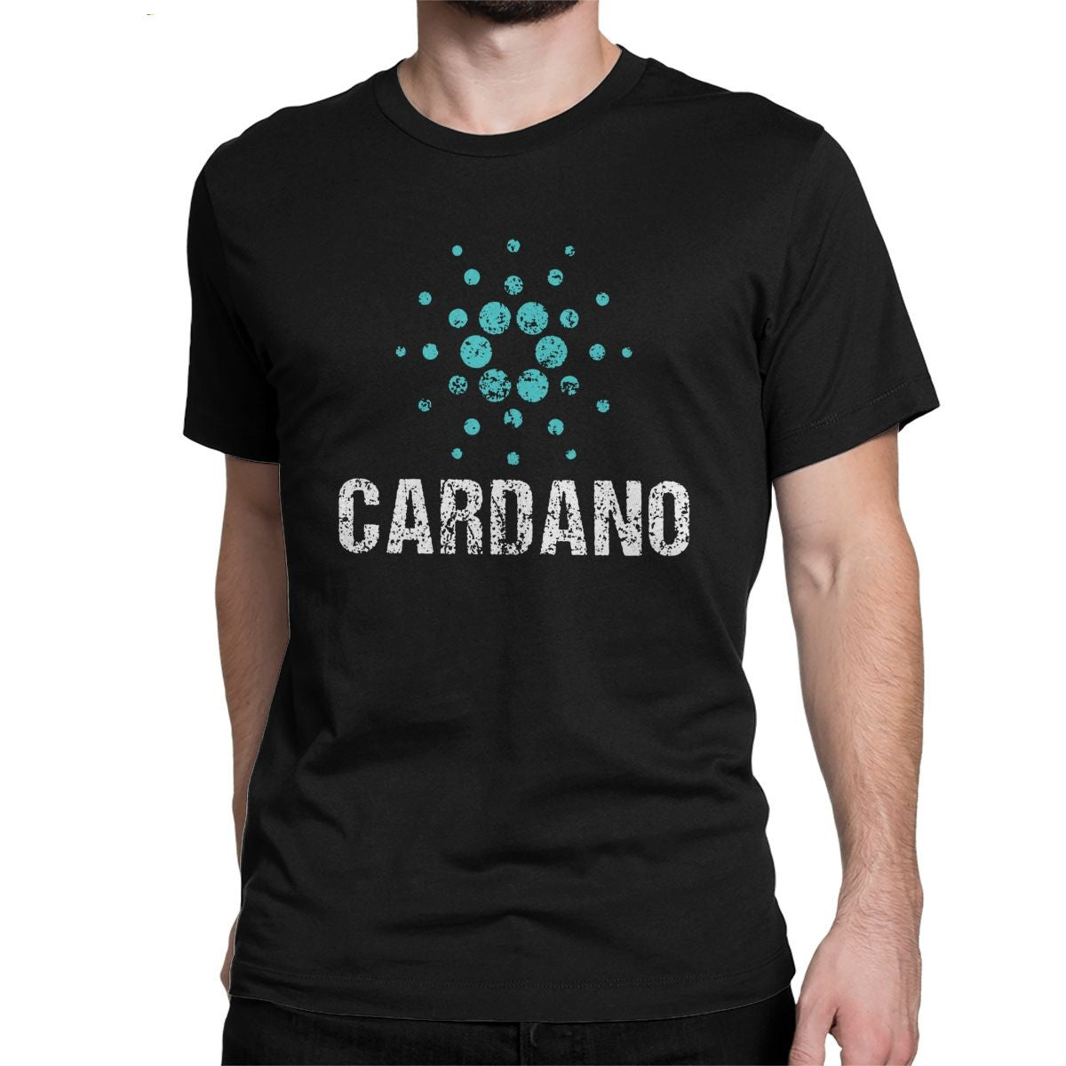 Cardano ADA Logo Vintage T-Shirt Herren