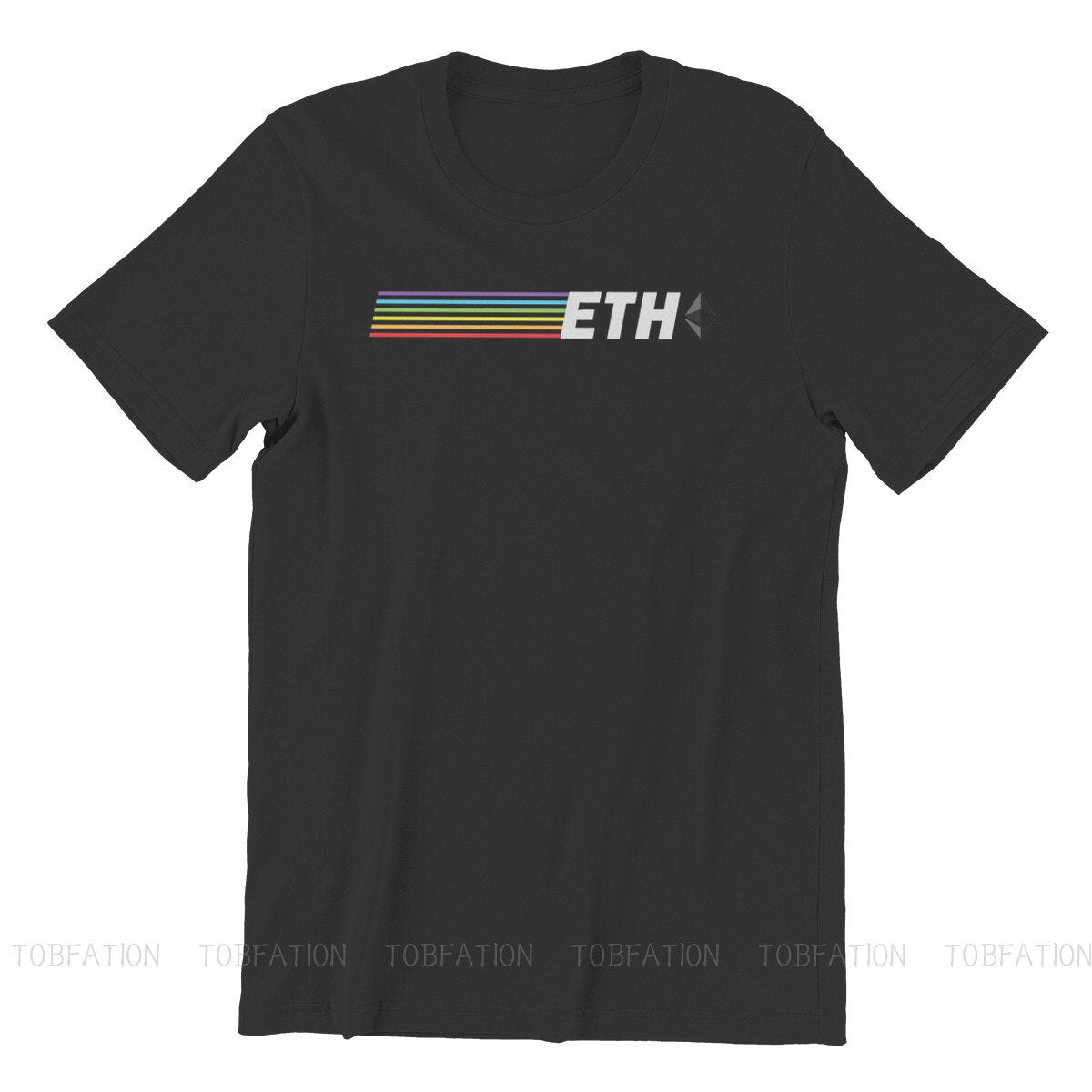 Ethereum ETH Logo Vintage T-Shirt Herren