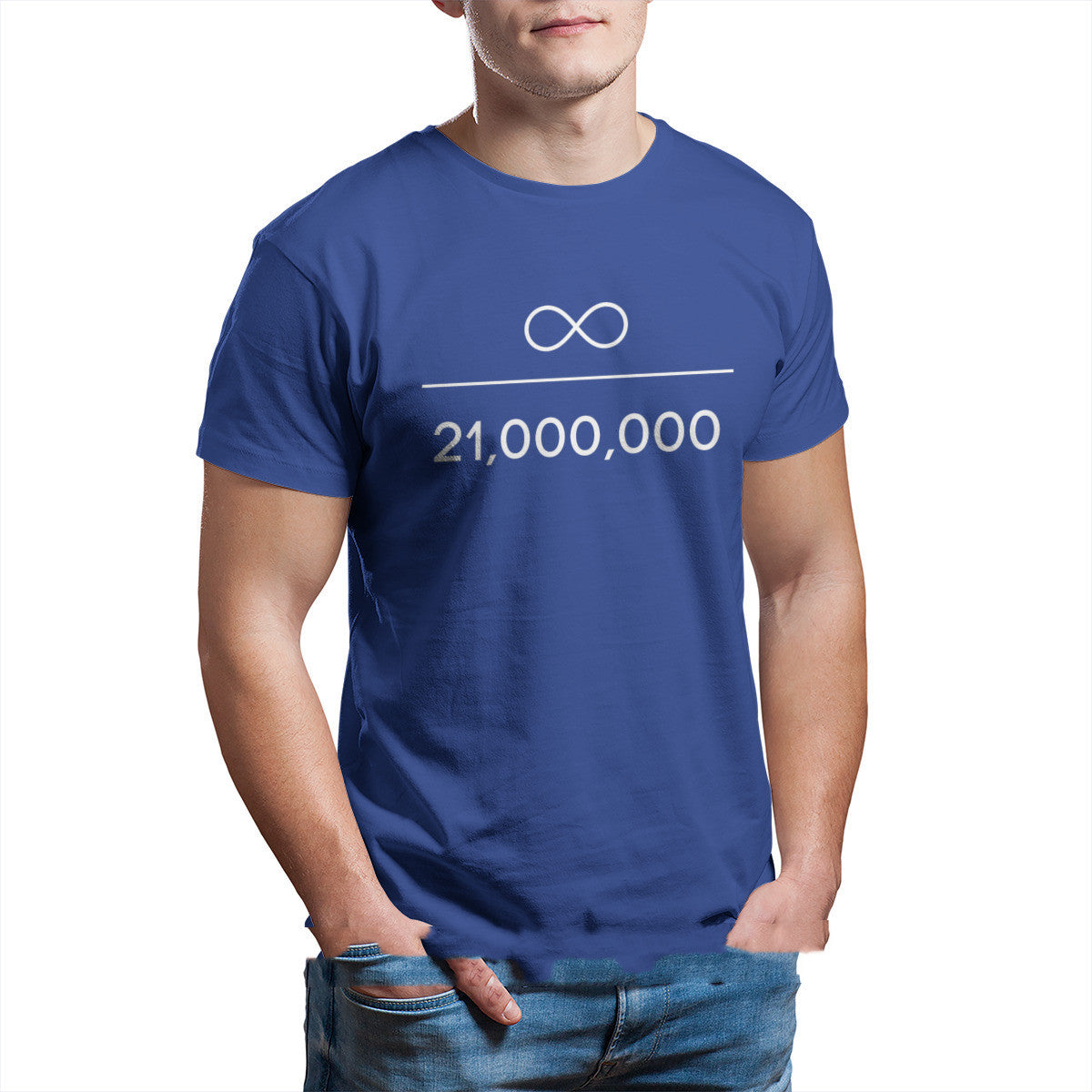 Bitcoin BTC Infinity Logo Vintage TShirt