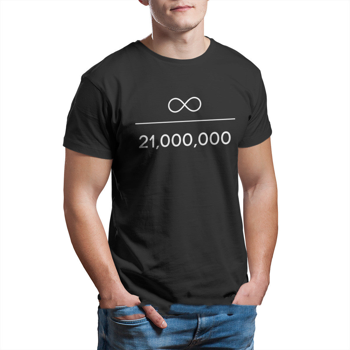 Bitcoin BTC Infinity Logo Vintage TShirt