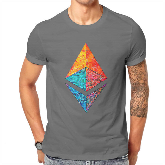 Ethereum ETH Logo Vintage T-Shirt